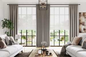 Chia sẻ kinh nghiệm trang trí rèm cửa phòng khách đẹp, tiện nghi