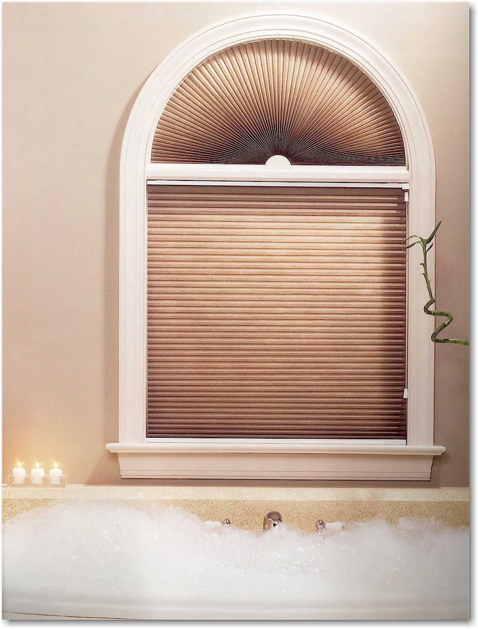 Rèm cửa đẹp - rèm tổ ong là lựa chọn hàng đầu cho thiết kế cửa vòm