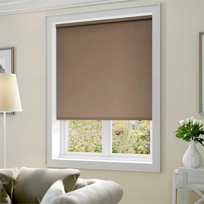 Rèm cửa sổ nhỏ cuốn trơn với đa dạng màu sắc, thiết kế.